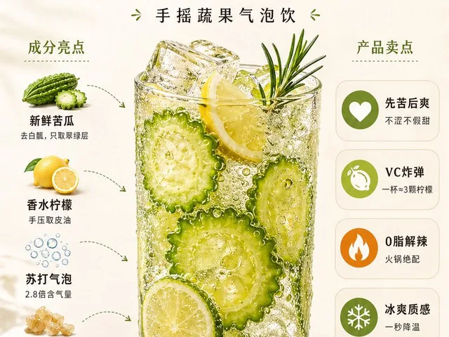 Bitter Melon Lemon Soda Poster preview image 1