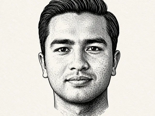 Monochrome Engraved Portrait preview image 1