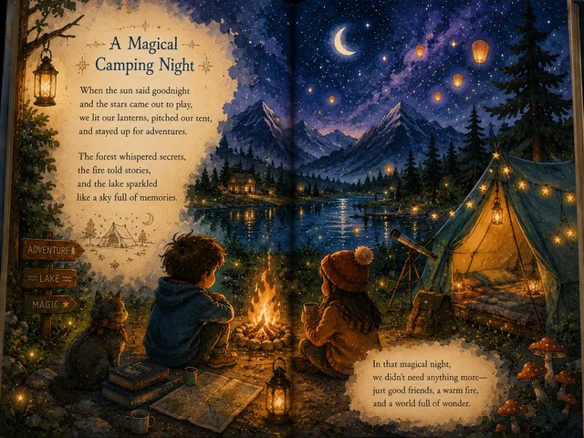 Magical Children's Storybook Illustration preview image 1