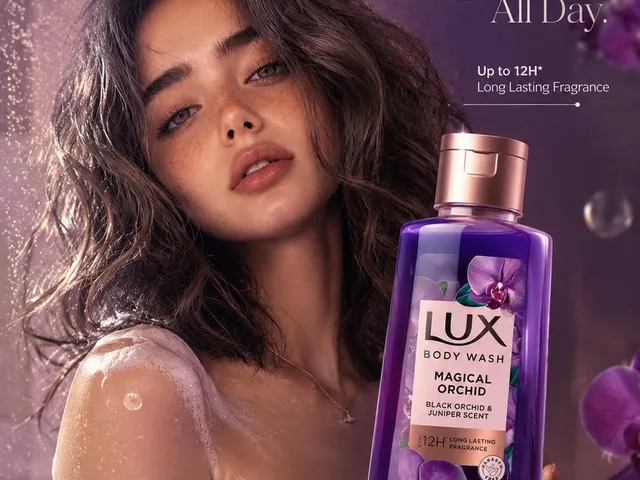 Luxury Skincare Advertisement Poster preview image 1