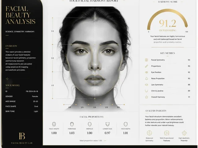 Luxury Facial Harmony Report preview image 1