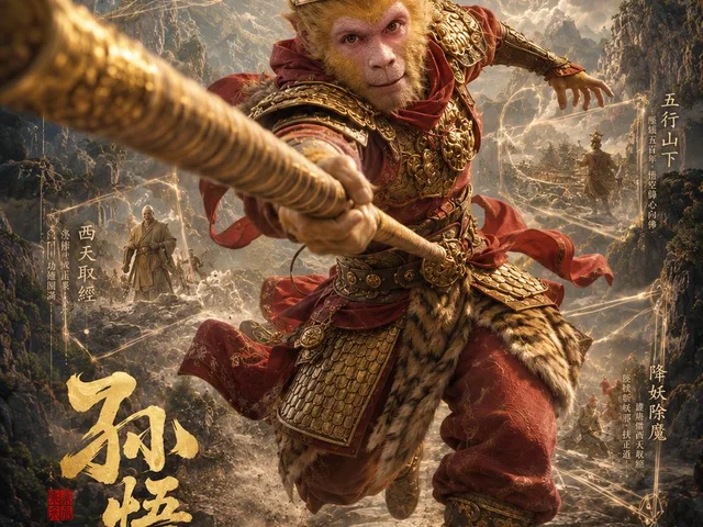 Sun Wukong Epic Fantasy Poster preview image 1
