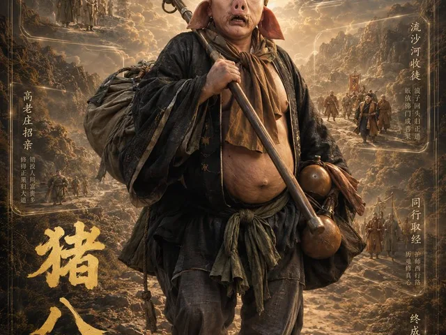 Zhu Bajie 3D Character Poster preview image 1