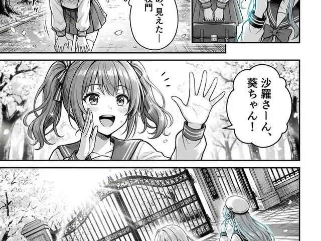 樱花校门漫画页 preview image 1