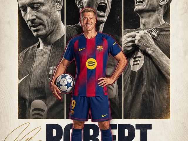 FC Barcelona Lewandowski Poster preview image 1