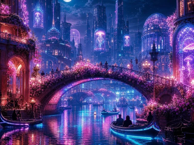 Neon Dream City preview image 1