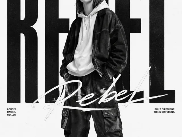 Monochrome Streetwear Editorial Poster preview image 1
