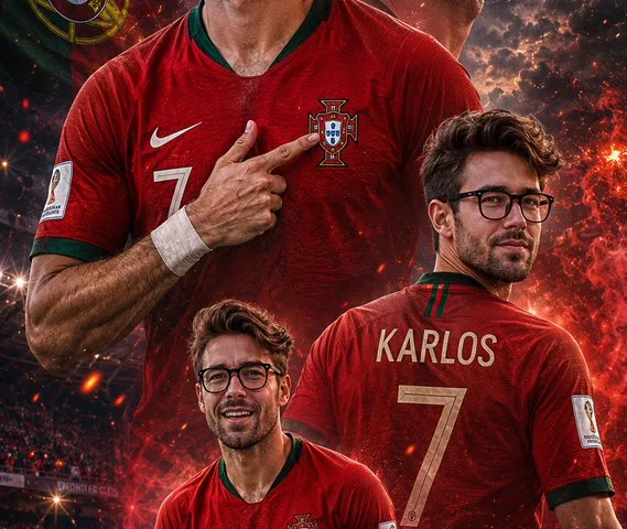 Cinematic Football Poster Portrait preview image 1