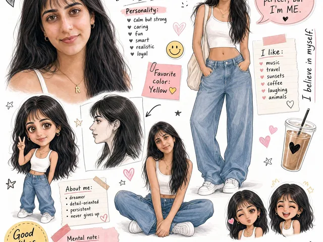 Ruzaina Character Design Sheet preview image 1