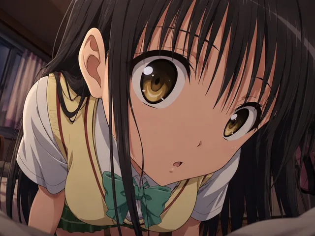 Cinematic Anime Schoolgirl Close-Up preview image 1