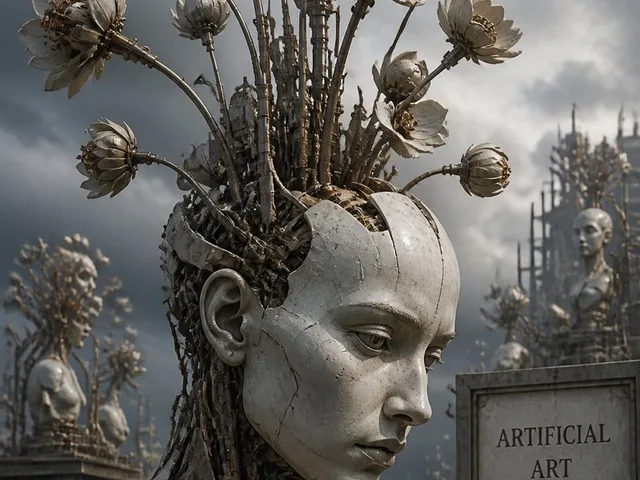 Mechanical Lotus Android Portrait preview image 1