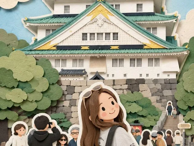 Kawaii Paper-Cut Travel Diorama preview image 1