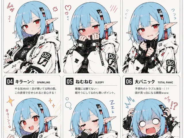 动漫角色表情表生成器 preview image 1