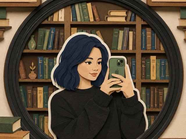 Layered Paper-Cut Character Illustration preview image 1