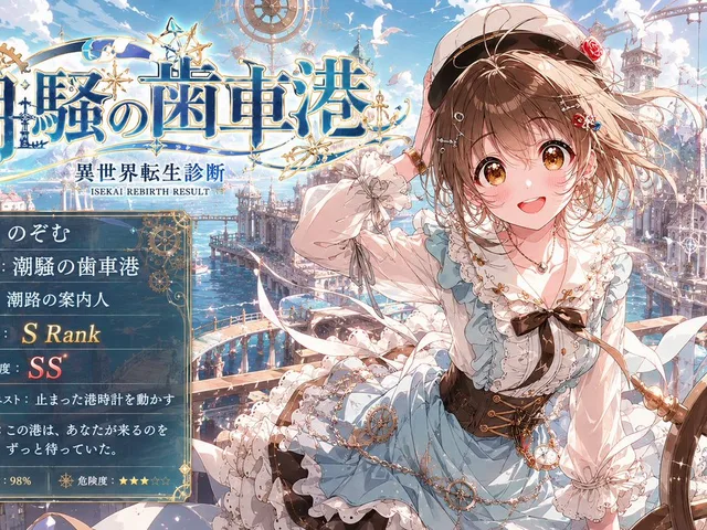 Steampunk Isekai Rebirth Result Card preview image 1