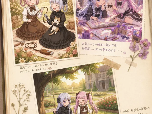 怀旧姐妹剪贴簿页面 preview image 1