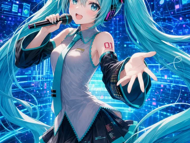 Cyber Vocaloid 演唱会偶像 preview image 1