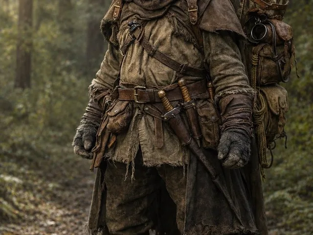 Realistic Cat Ranger in Forest preview image 1
