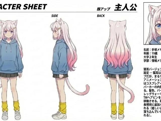 动漫猫女孩角色表 preview image 1