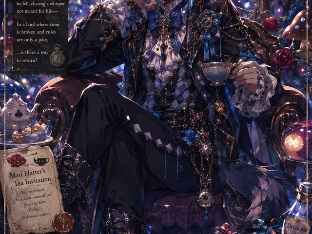 Gothic Alice Tea Party Poster preview image 1