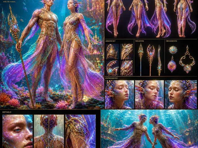Underwater Civilization Character Board preview image 1