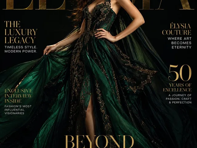 Luxury Fashion Magazine Cover preview image 1