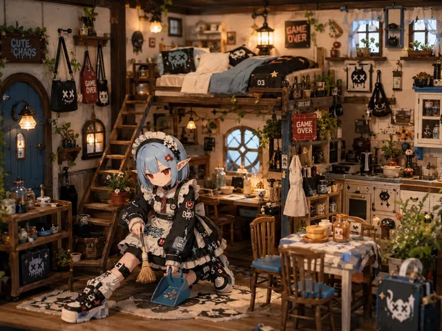 Miniature Diorama Character Living Space preview image 1