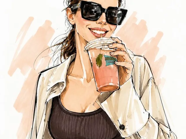 Vogue Style Fashion Illustration preview image 1