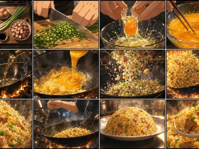 Golden Fried Rice Storyboard Sheet preview image 1