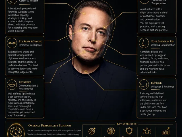 AI Face Reading Infographic preview image 1