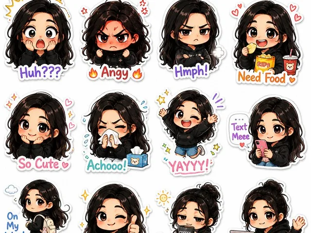 Kawaii Chibi Sticker Pack Creator preview image 1