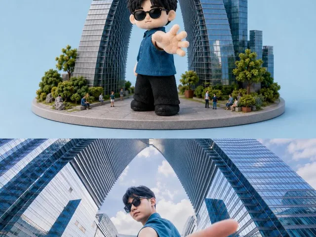 Toy Keychain vs Real Life Comparison preview image 1