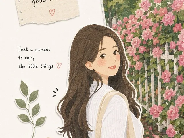 Photo to Kawaii Scrapbook Illustration preview image 1
