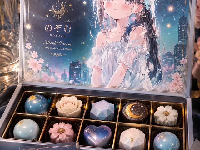 Moonlit Anime Chocolate Box preview image 1