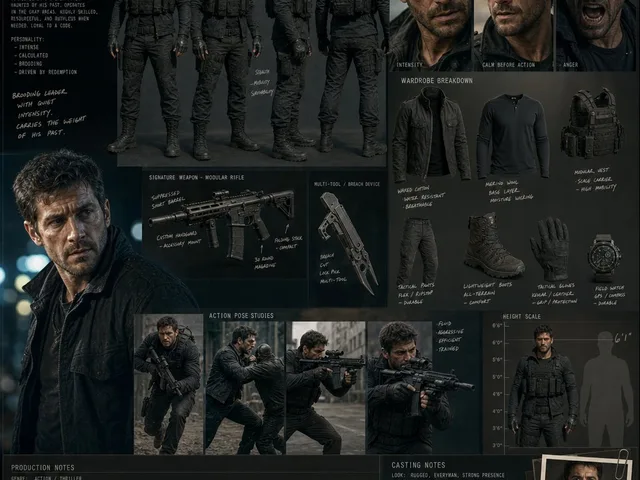Hollywood Action Film Character Board preview image 1