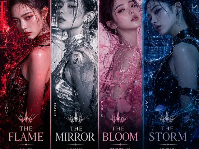 K-Pop Girl Group Comeback Concept preview image 1