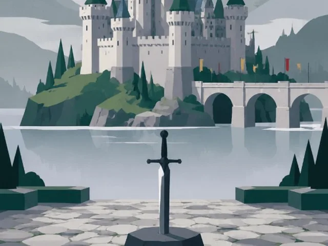 Camelot Fantasy Travel Poster preview image 1