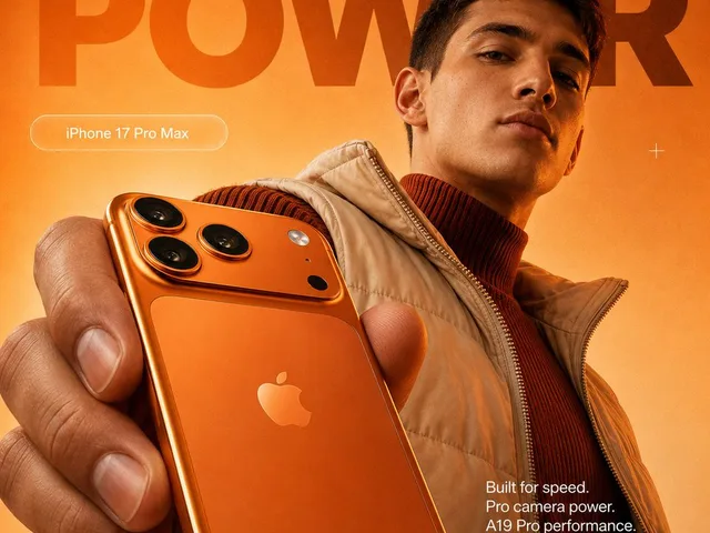 Orange Ultra Power iPhone Ad Poster preview image 1