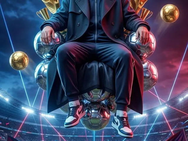 Floating Football Legacy Throne Poster preview image 1