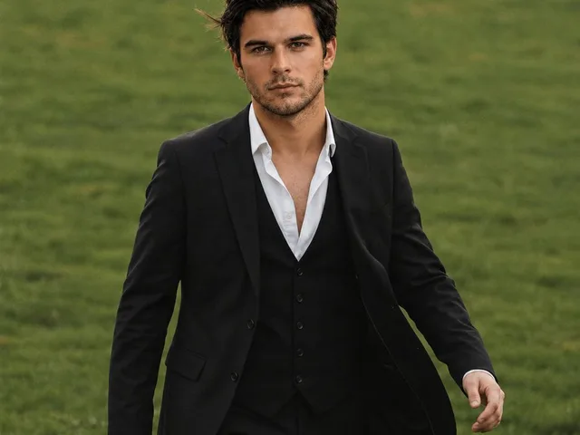Golden Hour Male Portrait preview image 1
