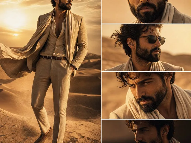 Desert Fashion Editorial Collage preview image 1