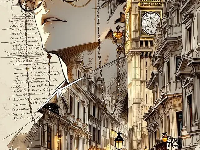 European City Travel Illustration preview image 1
