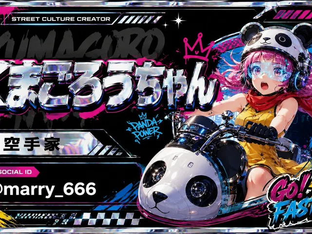 赛博朋克熊猫创作者卡 preview image 1