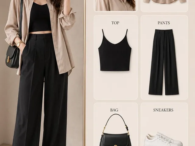 Fashion Outfit Breakdown Infographic preview image 1