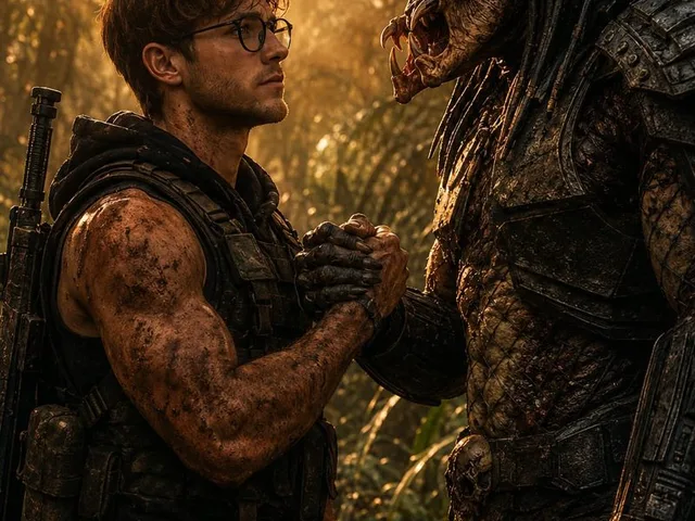 Cinematic Jungle Warrior Handshake preview image 1