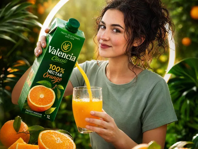 Orange Nectar Product Advertisement preview image 1