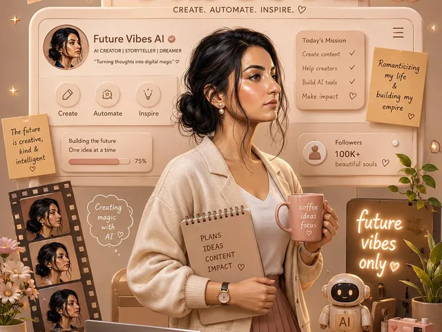 3D Luxury Creator Workspace Poster preview image 1