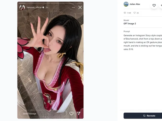 Cosplay Prompt Gallery Screenshot preview image 1