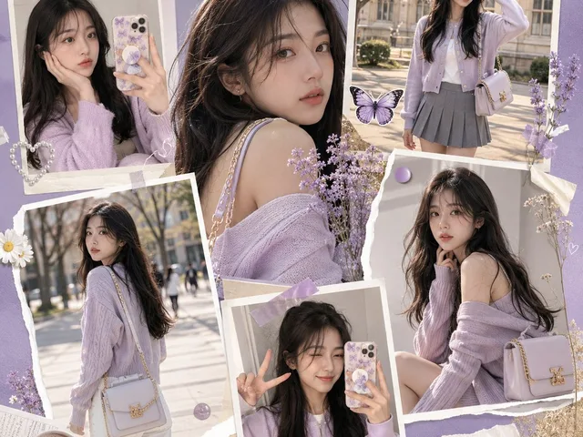 K-Fashion Z 世代社交媒体拼贴 preview image 1