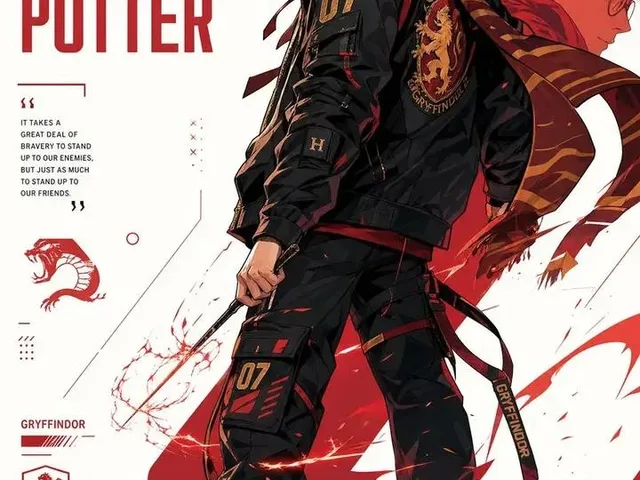 Marvel-Style Harry Potter Poster preview image 1